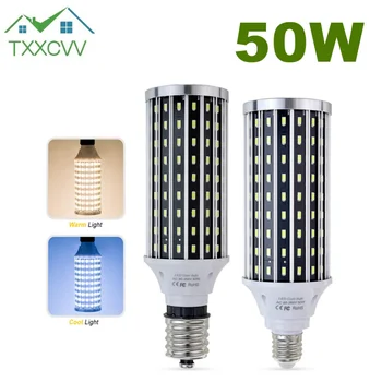 E27 High Brightness LED Blub Light 50W AC85-265V 5736 Без Мерцания Светодиодная Кукурузная Лампа для промышленного/Коммерческого Освещения Бестселлер