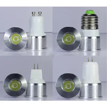 MR11 3W Светодиодный прожектор переменного тока 12 В 110 В 220 В диаметр 35 мм мини-светодиодная лампа для домашнего освещения Бесплатная доставка 10 шт./лот
