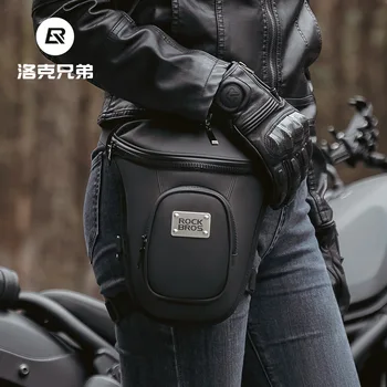 Поясная сумка ROCKBROS для Велоспорта, Мотоциклетная сумка для ног, Рыцарская Нагрудная сумка, Спортивная сумка для телефона, Водонепроницаемая дорожная сумка, набедренные сумки