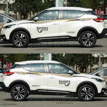 Автомобильные наклейки ДЛЯ Nissan Kicks 2016-2019 экстерьер автомобиля на заказ спортивные декоративные наклейки