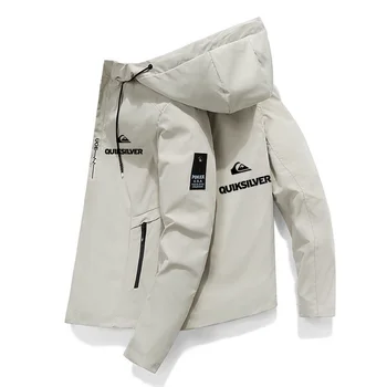 2023 новый мужской Quiksilver одежда на открытом воздухе кемпинг альпинизм куртка мужская дышащая водонепроницаемая с капюшоном ветровка Адвентур