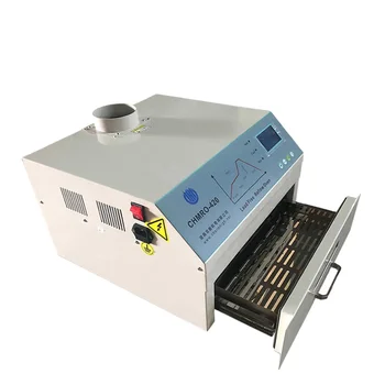 Экономичная и практичная мини-печь для оплавления CHMRO-420 270 * 270 мм, паяльная станция горячего воздуха/инфракрасного излучения BGA SMD SMT
