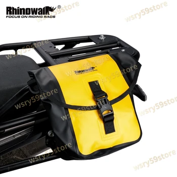 Rhinowalk 3,5 л Полностью водонепроницаемая мотоциклетная сумка, сумка для хранения мотоциклов, сумка через плечо, седельная сумка, сумка для хранения мотоциклов