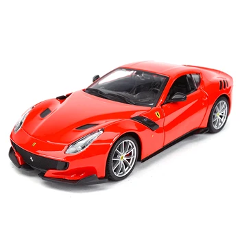 Bburago 1:24 Ferrari F12 tdf Спортивный автомобиль Статические литые под давлением транспортные средства Коллекционная модель Автомобиля игрушки