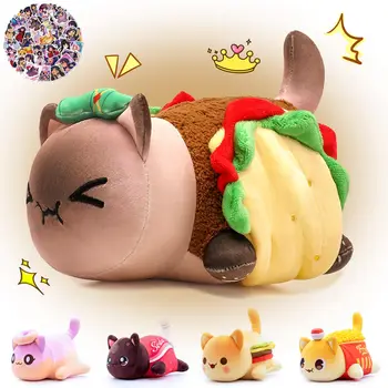 Taco Cat Meemaows, Милая коллекция плюшевых кошек, куклы-персонажи, Мягкие плюшевые игрушки для детей, подарок на День Рождения
