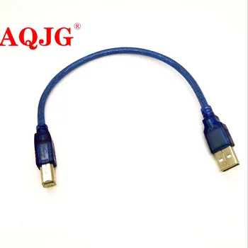 1 шт. Высококачественный высокоскоростной USB 2.0 A Male-B Male M/M Кабель для передачи данных принтера Шнур 30 см