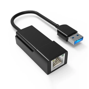 Адаптер USB 3,0 к RJ45 Ethernet 10/100/1000 Мбит/с Gigabit Ethernet LAN Внешний Проводной Сетевой Конвертер для Nintendo Switch