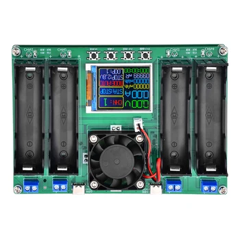 Тестер батареи, ЖК-дисплей, Универсальный анализатор проверки батареи, зарядное устройство для батарей 18650, 4-канальный Тестер внутреннего сопротивления