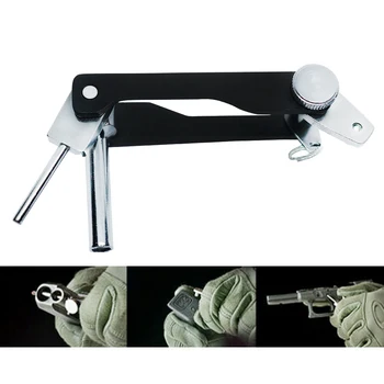 Универсальная базовая пластина для перфоратора и прицельный инструмент для Glock Компактный инструмент для снятия мушки в сложенном виде