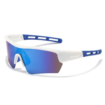 Лидер продаж, модные солнцезащитные очки с защитой от ультрафиолета UV400, спортивные очки для велоспорта, унисекс, солнцезащитные очки для улицы защитные очки Защитные очки