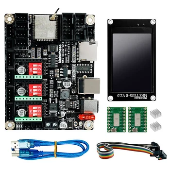 Горячий SV-MKS DLC32 32 Бит GRBL Автономный контроллер TS35-R ЖК-дисплей Для CNC3018 MAX PRO Upgrade Kit, Гравировальный станок с ЧПУ