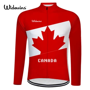канада высококачественная профессиональная командная гонка, тренировочная велосипедная майка с длинным рукавом, шоссейный mtb, велосипедная одежда gules, Бесплатная доставка 8001