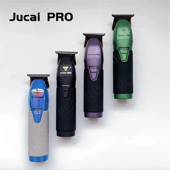Мужская машинка для стрижки волос JUCAI PRO, Триммер с 0 зубьями, для Лысой бороды, 7200 об / мин, доступно 4 цвета, дополнительное лезвие
