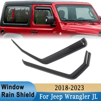 Дефлектор Бокового стекла Для Jeep Wrangler JL 2018-2023/Jeep Gladiator 2020-2023 Защита От Непогоды, Козырек От Солнца и Дождя