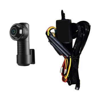 Видеорегистратор 2160P Dashcam Камера Full HD Ночного видения Автомобильный Видеорегистратор WiFi 360 ° Широкого обзора