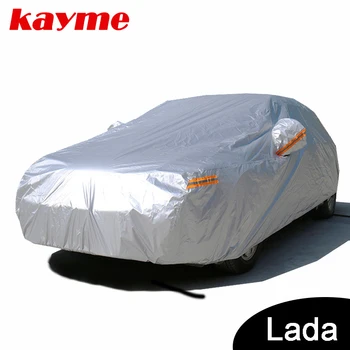 Kayme водонепроницаемые автомобильные чехлы открытый солнцезащитный чехол для автомобиля lada Niva 4x4 Priora granta Kalina Largus Vesta 2110